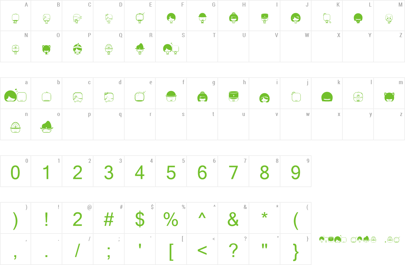 Font Toy Stum preview